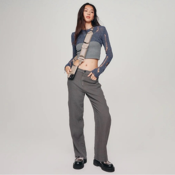 Brand New Bandolier BILLIE STRAP Crossbody Utility Strap-Only in Greige/Silver - Picture 2 of 4